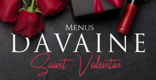 Menu saint valentin 