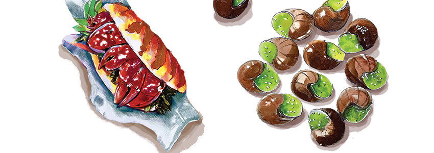 Les entrées chaudes 