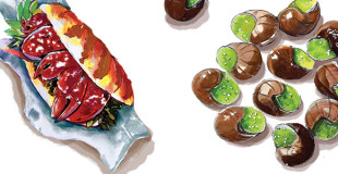 La collection Mer entrées chaudes 