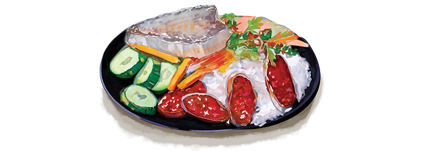 Les plats cuisinés avec garnitures 