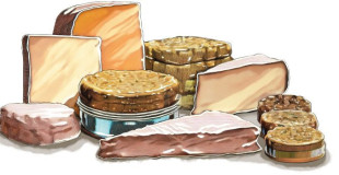 Plateau de fromage affinés 