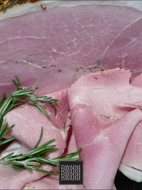 Jambon rôti aux herbes