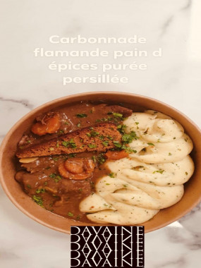 Carbonnade flamande avec purée