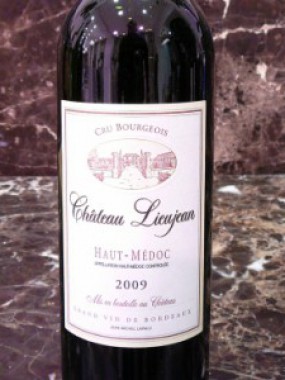 Haut médoc lieujean cru bourgeois