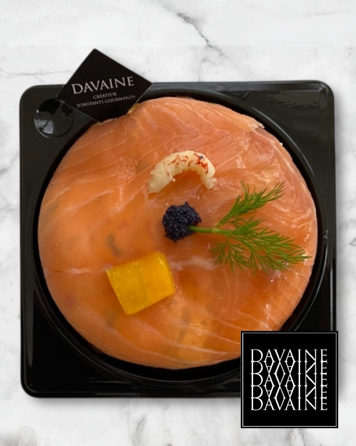 le palet scandinave, écrevisses et mangues