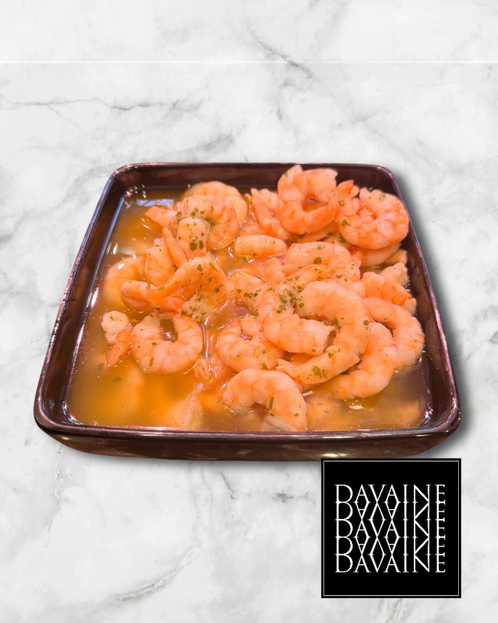 Gambas persillées à l'ail  par 100gr  