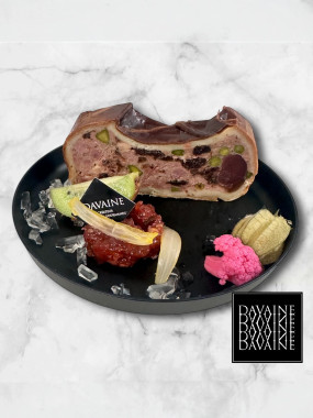 Le pâté en croute de volaille fermière aux cranberries