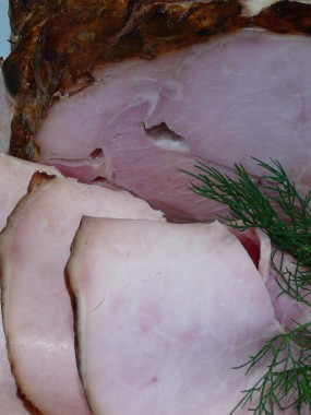 Rôti de porc cuit