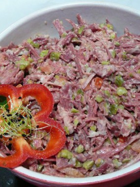 Salade de boeuf en persillade