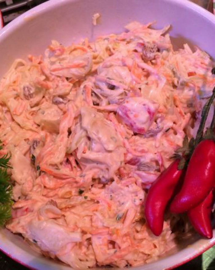 Salade de choux coleslaw