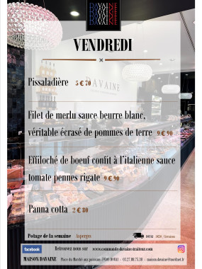  formule Grdf  Plat du vendredi 13/06