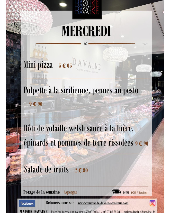 plat du mercredi 23/07