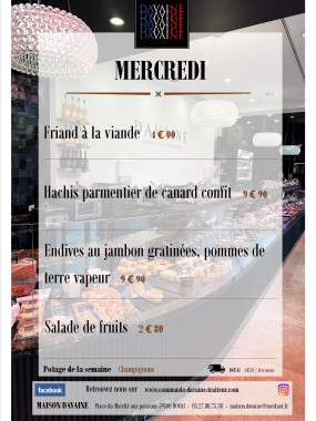 plat du mercredi 17/09