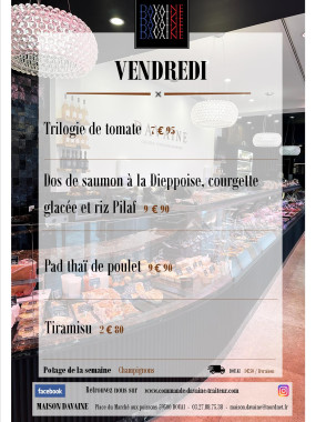 plat de vendredi 19/09