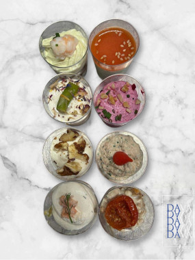 Coffret de 8 verrines variées