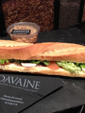 Sandwich fromage beurre