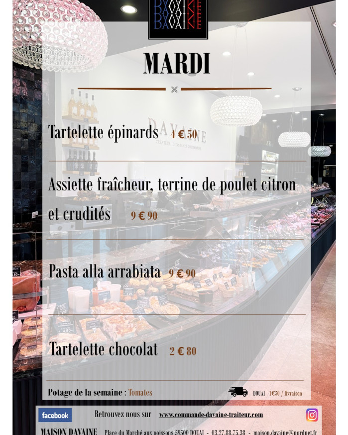 Plat du mardi 23/06