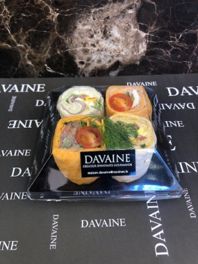 Plateau de wraps variés