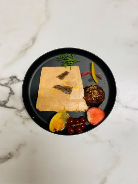 Le marbré de Foie gras de canard aux figues 