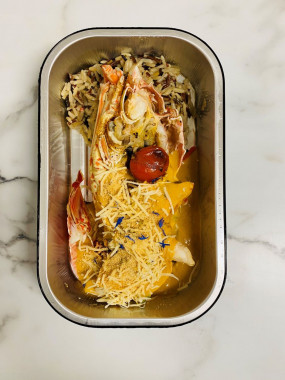 demi-langouste Gratinée à la provençale