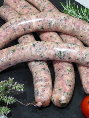 Saucisse aux herbes