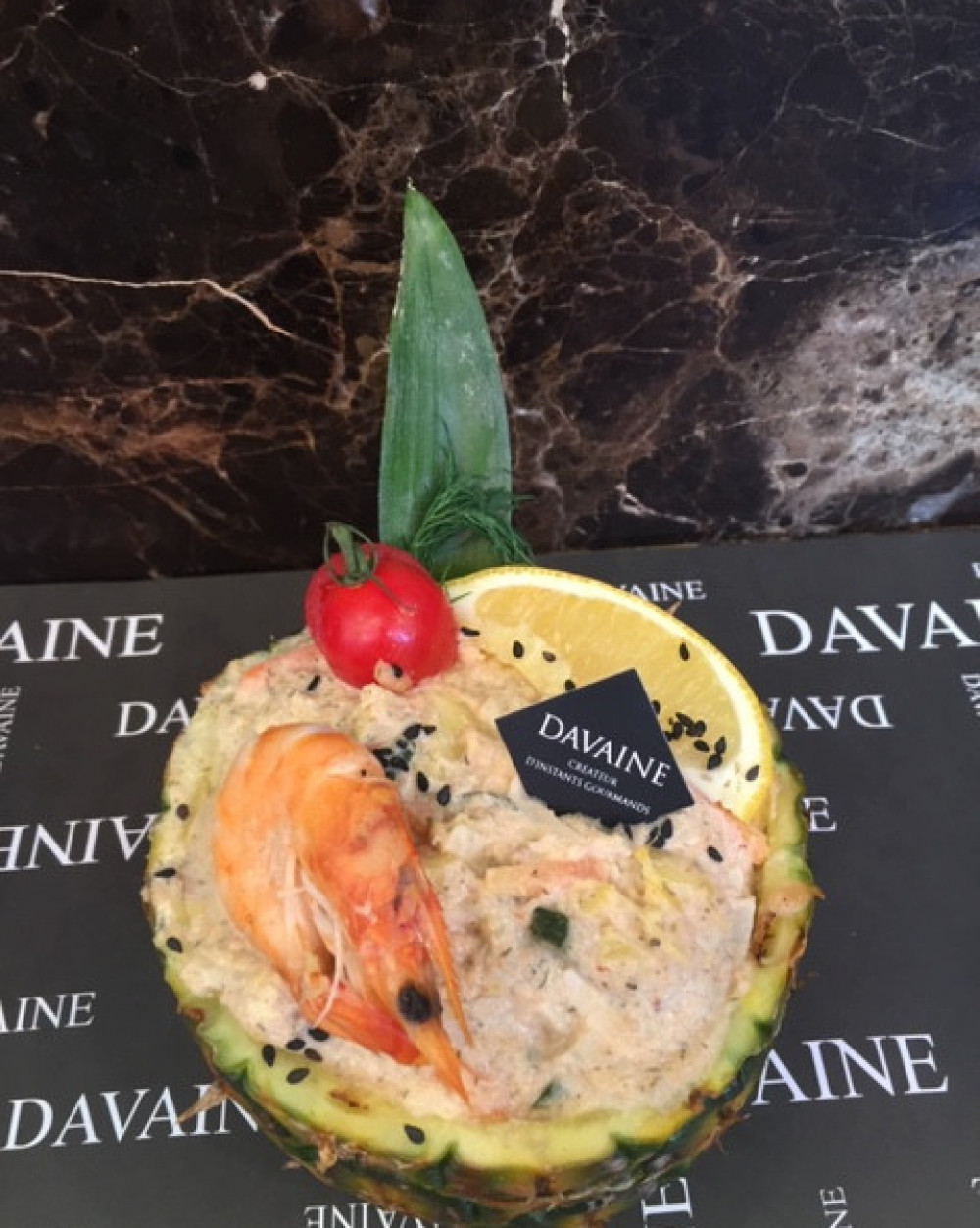 Demi ananas cocktail | Davaine